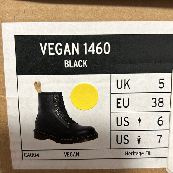 Dr. Martens VEGAN 1460 LACE UP BOOTS unisex - Picture 9 of 12